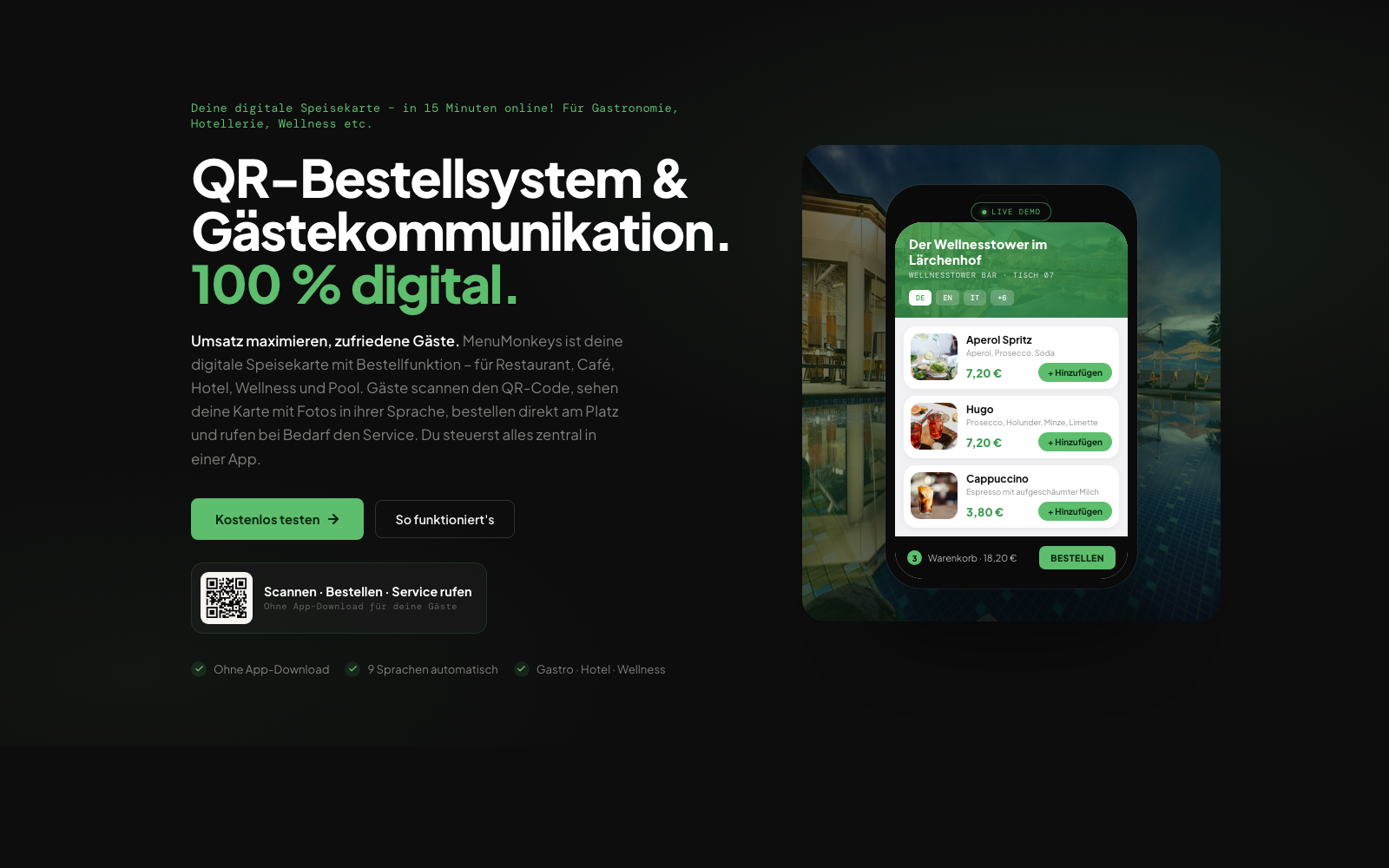 MenuMonkeys Screenshot
